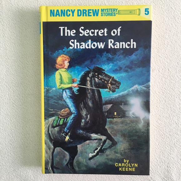 🔦 New "The Secret of Shadow Ranch," Nancy Drew Hardcover Book #5 🔦 - Picture 1 of 11
